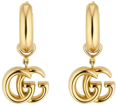 gucci gold earrings|gucci gold earrings sale.